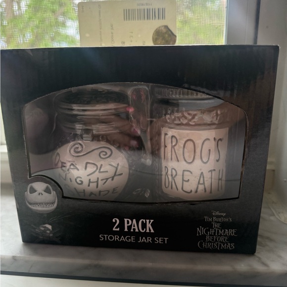 Disney The Nightmare Before Christmas 2 Pack Storage Jar Set solofficialkw.com